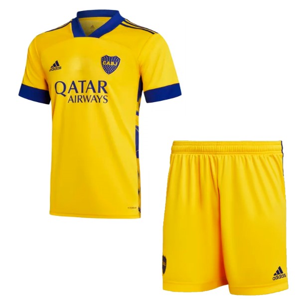 Trikot Boca Juniors Ausweich Kinder 2020-21 Gelb